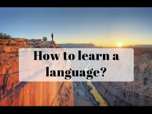 how to learn a language