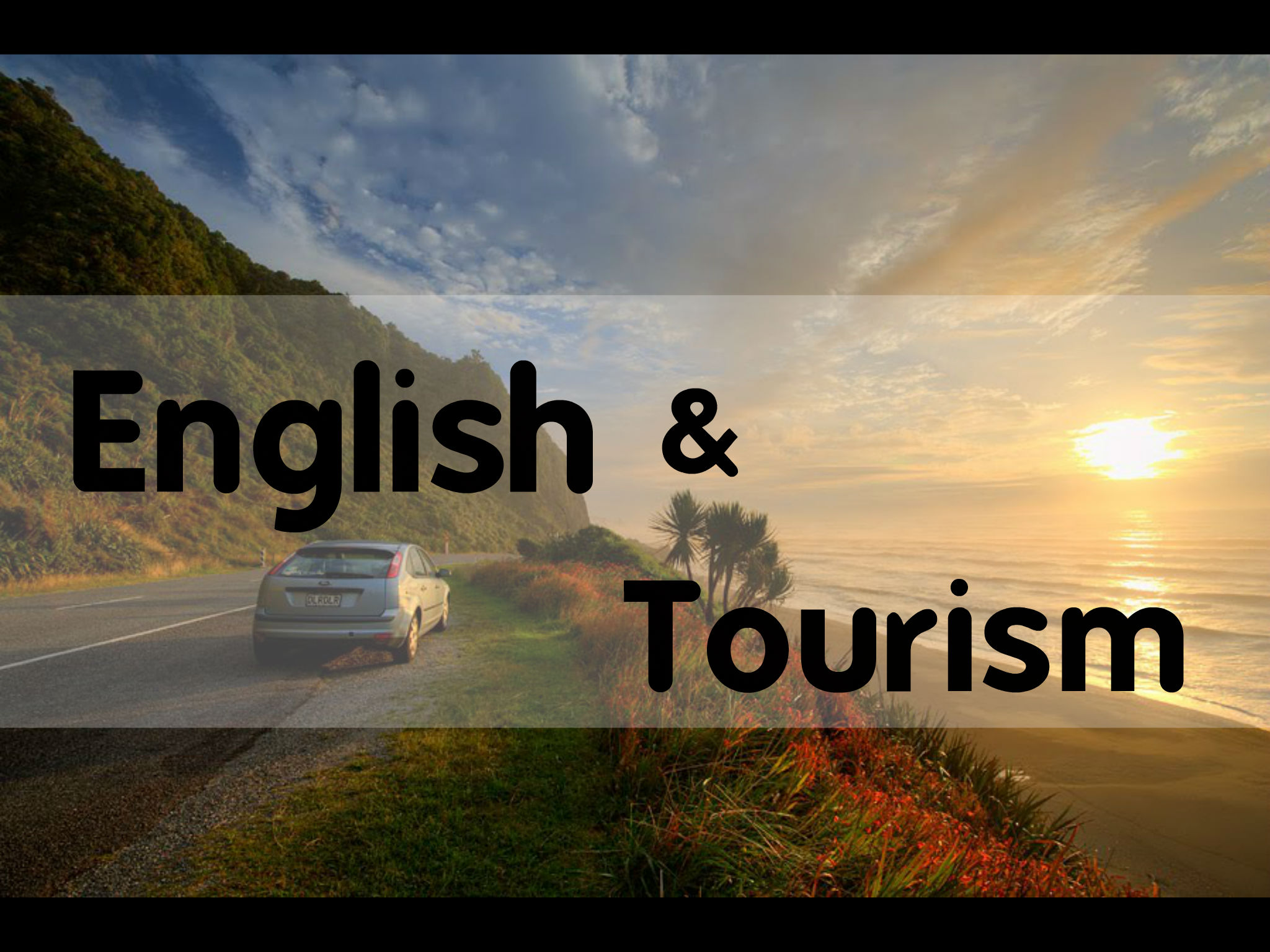 english in tourism